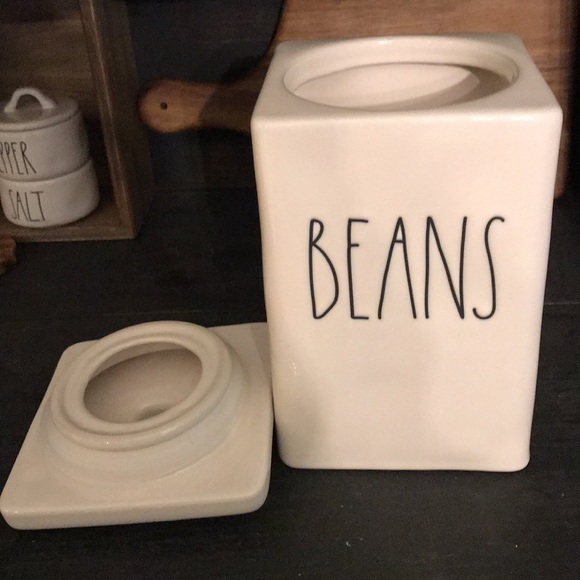Rae Dunn Kitchen Rae Dunn Beans Canister Poshmark